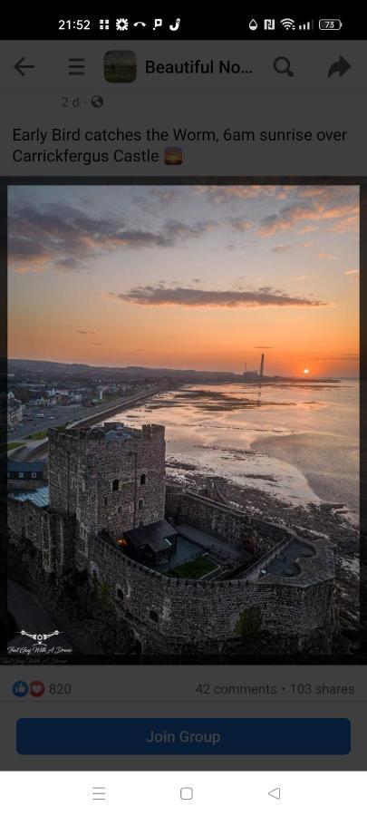 Harbour View Leilighet Carrickfergus Eksteriør bilde